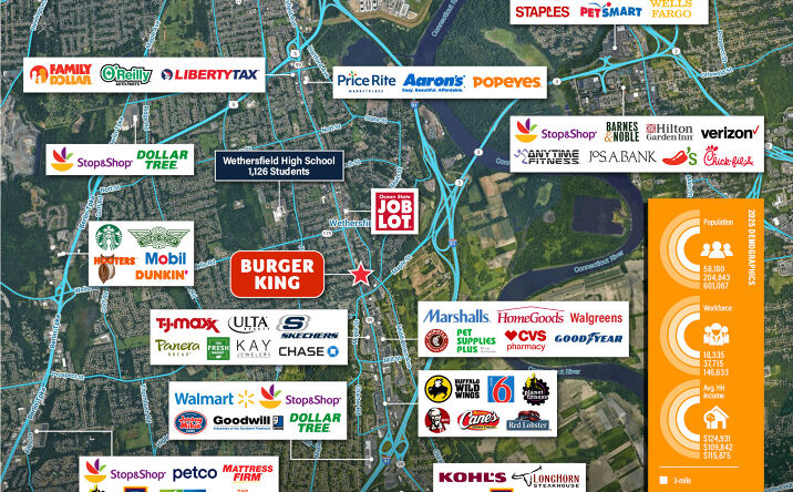 Pictures of Retail property located at 872 Silas Deane Hwy, Wethersfield, CT 06109 for sales - image #1