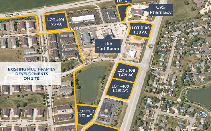 Pictures of Land property located at 101 Comiskey Avenue, North Aurora, IL 60542 for sales - image #1
