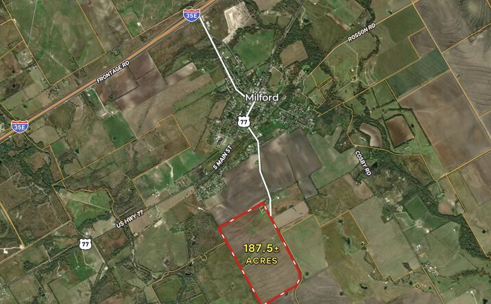 Pictures of Land property located at 748 S FM 308, Milford, TX 76670 for sales - image #1