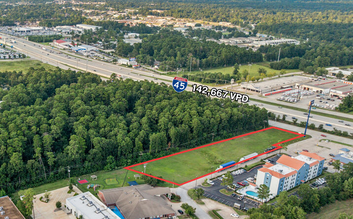 Pictures of Land property located at 1490 Interstate 45 S, Panorama Village, TX 77304 for sales - image #1