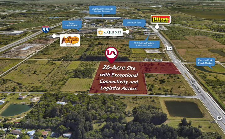Pictures of Land property located at S Kings Hwy & White Rd, Fort Pierce, FL 34945 for sales - image #1