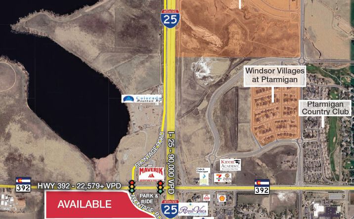 Pictures of Land property located at SWC OF INTERSTATE 25 & HIGHWAY 392, Fort Collins, CO 80528 for sales - image #1
