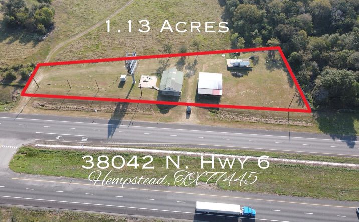 Pictures of Land, Multifamily, Office, Retail property located at 38042 N HIGHWAY 6, HEMPSTEAD, TX 77445 for sales - image #1