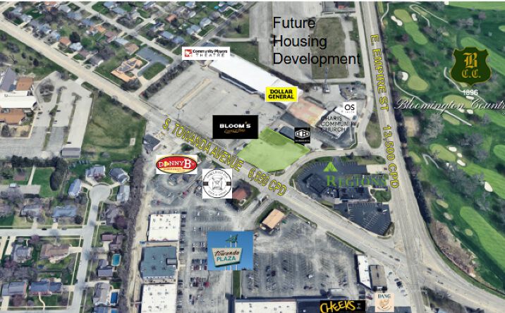 Pictures of Land property located at 1205 Towanda Ave, Bloomington, IL 61701 for sales - image #1