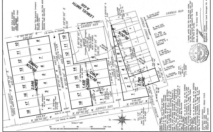 Pictures of Land, Multifamily property located at 6th street & Turner Rd, Conroe, TX 77304 for sales - image #1