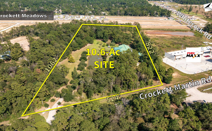 Pictures of Land property located at 11105 Crockett Martin Rd, Conroe, TX 77306 for sales - image #1