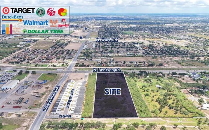 Pictures of Land, Multifamily property located at 3806 N Bentsen Road, McAllen, TX 78501 for sales - image #1