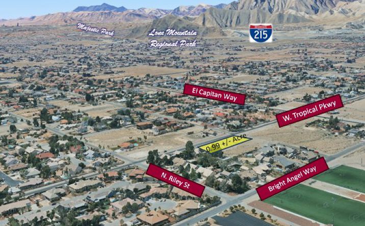 Pictures of Land property located at W. Tropical Pkwy and N. Riley St., Las Vegas, NV 89149 for sales - image #1