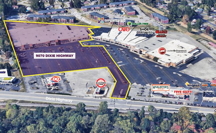 Pictures of Retail property located at 9070 Dixie Hwy, Louisville, KY 40258 for sales - image #1