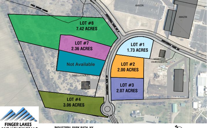 Pictures of Land property located at Industrial Park Road, Bath, NY 14810 for sales - image #1