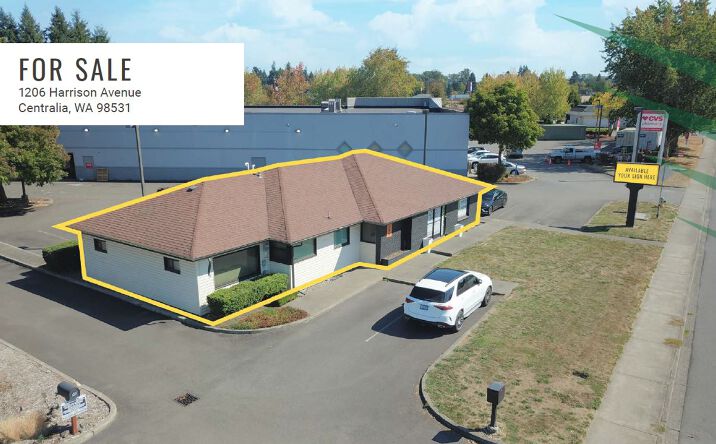 Pictures of Office property located at 1206 Harrison Ave, Centralia, WA 98531 for sales - image #1