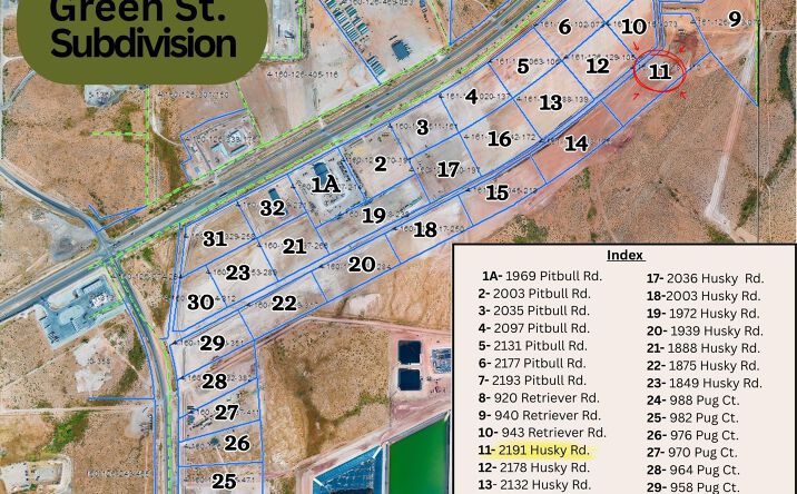Pictures of Land, Industrial property located at 2191 Husky Road, Carlsbad, NM 88220 for sales - image #1