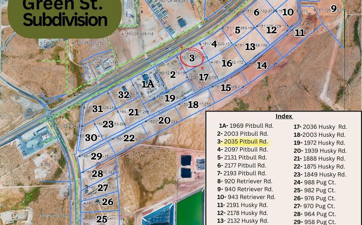 Pictures of Land, Industrial property located at 2035 Pitbull Road, Carlsbad, NM 88220 for sales - image #1