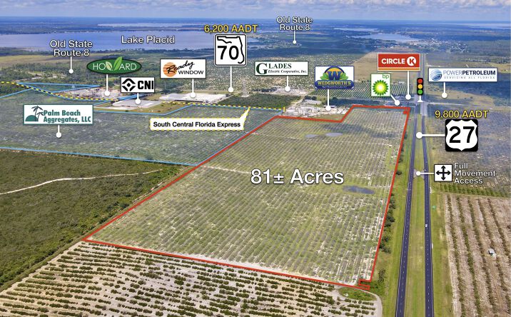 Pictures of Land property located at 2300 US-27, Lake Placid, FL 33852 for sales - image #1