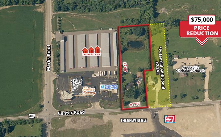 Pictures of Land property located at 5293 Center Rd, Brunswick, OH 44212 for sales - image #1