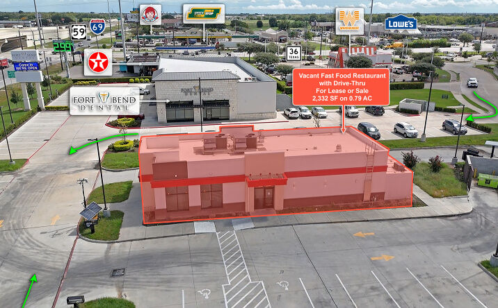 Pictures of Retail property located at 28211 Southwest Fwy, Rosenberg, TX 77471 for sales - image #1