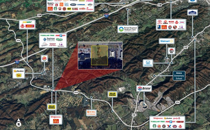Pictures of Land property located at 2220 TN-394, Blountville, TN 37617 for sales - image #1