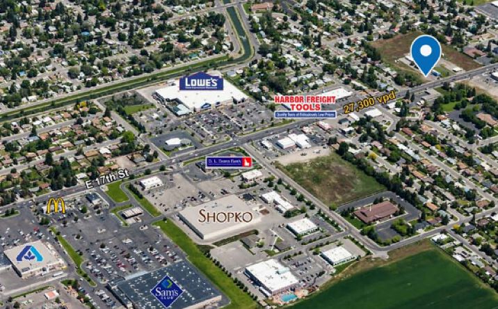 Pictures of Land property located at 1251 E. 17th Street, Idaho Falls, ID 83404 for comps - image #1