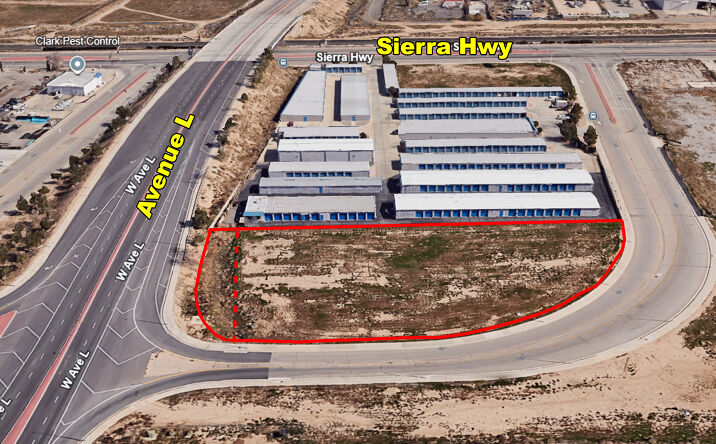 Pictures of Land property located at Avenue L & Sierra Hwy, Lancaster, CA 93534 for sales - image #1