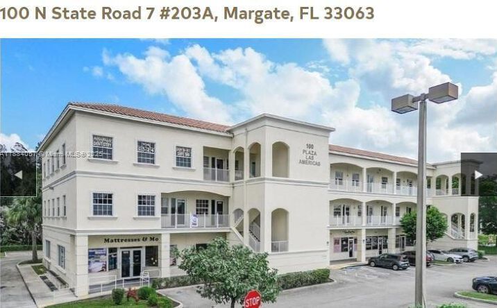 Pictures of Mixed Use, Office property located at 100 N State Road 7 # 203A, Margate, FL 33063 for sales - image #1