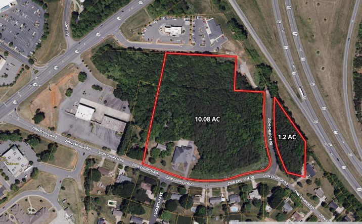 Pictures of Land property located at 1100 Zion Church Road, Hickory, NC null for sales - image #1