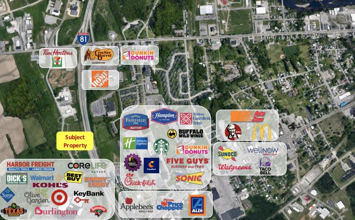 Pictures of Land property located at 21886 Salmon Run Mall Rd, Watertown, NY 13601 for sales - image #1