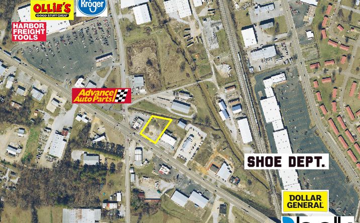 Pictures of Industrial, Land, Retail property located at US-72, Corinth, MS undefined for sales - image #1