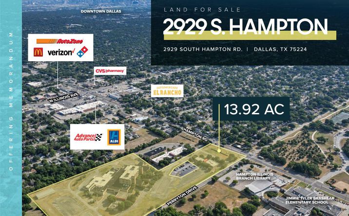 Pictures of Land property located at 2929 S Hampton Rd, Dallas, TX 75224 for sales - image #1