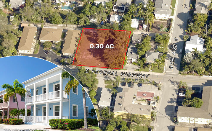 Pictures of Land property located at 718 S Federal Hwy, Lake Worth Beach, FL 33460 for sales - image #1