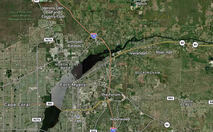 Pictures of Land property located at TBD Palm Beach Blvd HWY 80, Alva, FL 33920 for sales - image #1