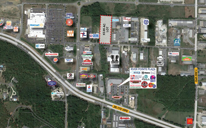 Pictures of Industrial, Land property located at 13 Collins Industrial Place, North Little Rock, AR 72113 for sales - image #1