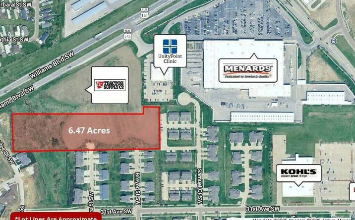 Pictures of Land property located at Williams Blvd SW, Cedar Rapids, IA 52404 for sales - image #1