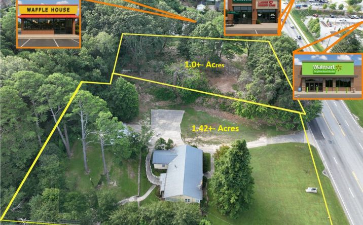 Pictures of Land, Retail property located at 1566 Thompson Bridge Road, Gainesville GA 30501, Gainesville, GA 30501 for sales - image #1