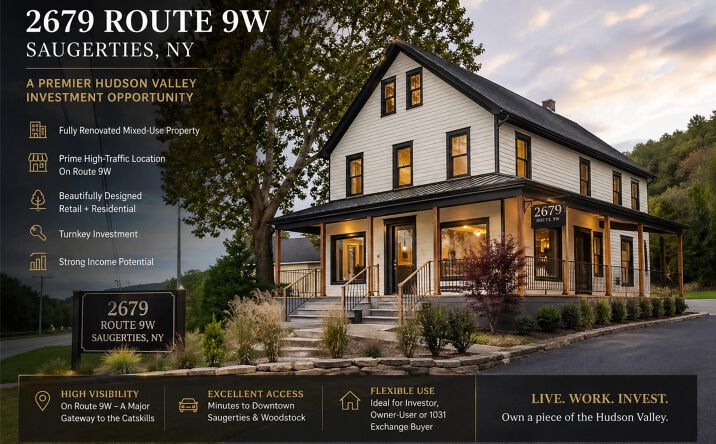 Pictures of Land, Multifamily property located at 2679 Route 9W, Saugerties, NY 12477 for sales - image #1