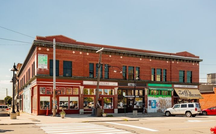 Pictures of Retail, Multifamily, Office, Mixed Use property located at 2453 Russell St, Detroit, MI 48207 for sales - image #1