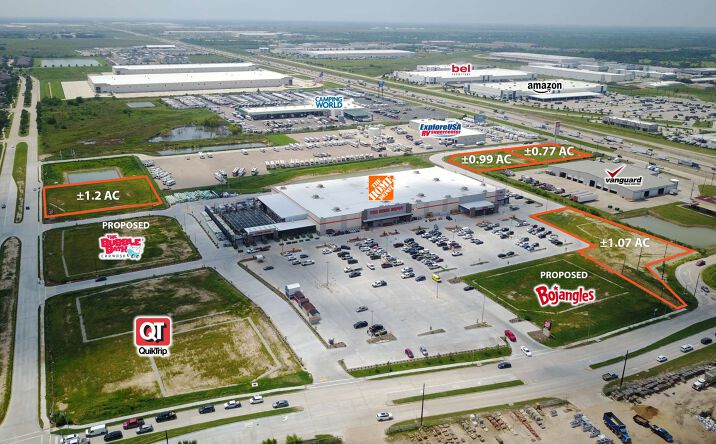 Pictures of Retail, Land property located at Cane Island Pkwy. & Kingsland Blvd, Katy, TX 77449 for sales - image #1