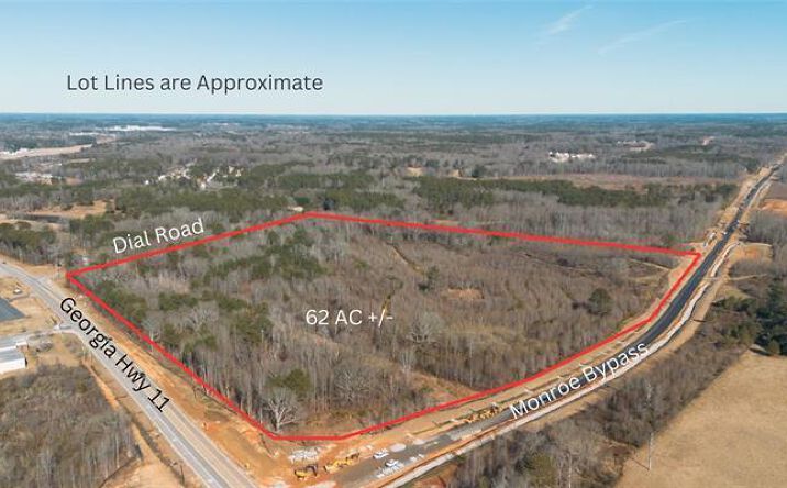 Pictures of Land property located at 0 Dial Rd, Monroe, GA 30655 for sales - image #1