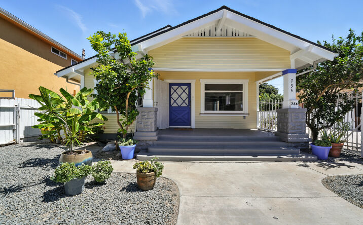 Pictures of Multifamily property located at 732 St Louis Ave, Long Beach, CA 90804 for sales - image #1