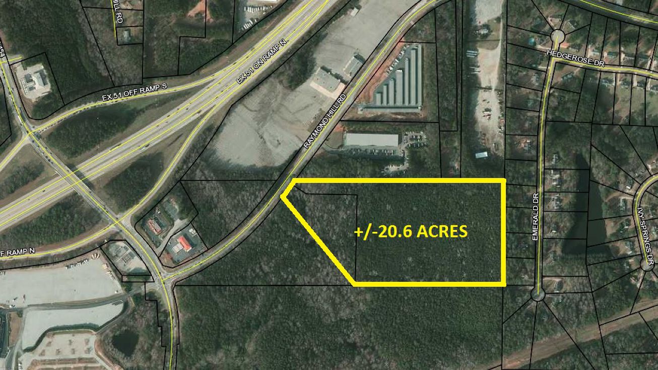 20.6 Acres HWY 154 & Raymond Hill Road, Newnan, GA 30265 Land for