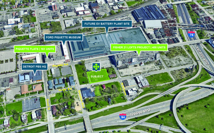 Pictures of Land property located at 547 Harper Ave, Detroit, MI 48202 for sales - image #1