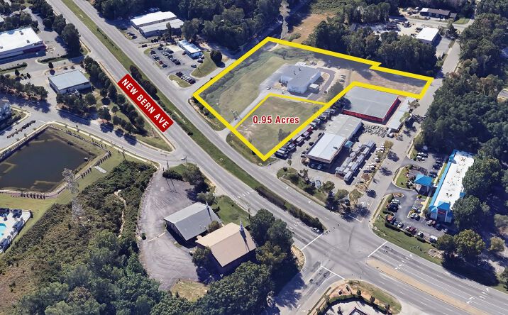 Pictures of Land, Retail property located at 4800 & 4802 New Bern Ave, Raleigh, NC 27610 for sales - image #1