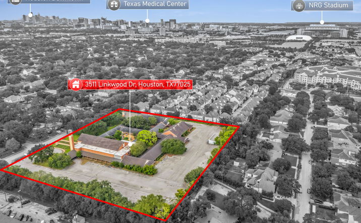 Pictures of Mixed Use, Office, Retail, Special Purpose property located at 3511 Linkwood Dr, Houston, TX 77025 for sales - image #1