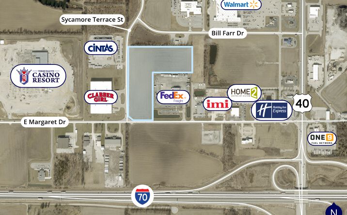 Pictures of Hospitality, Land, Office, Retail property located at 4700 E Margaret Dr, Terre Haute, IN 47803 for sales - image #1