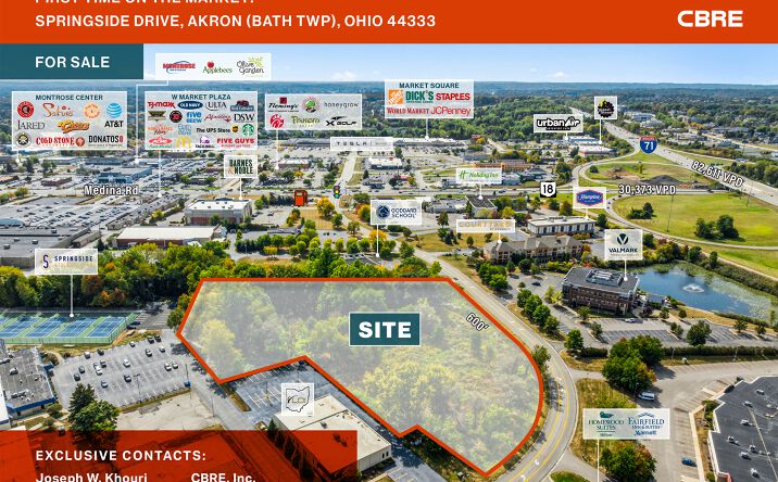 Pictures of Hospitality, Land, Office property located at 153 Springside Dr, Akron, OH 44333 for sales - image #1