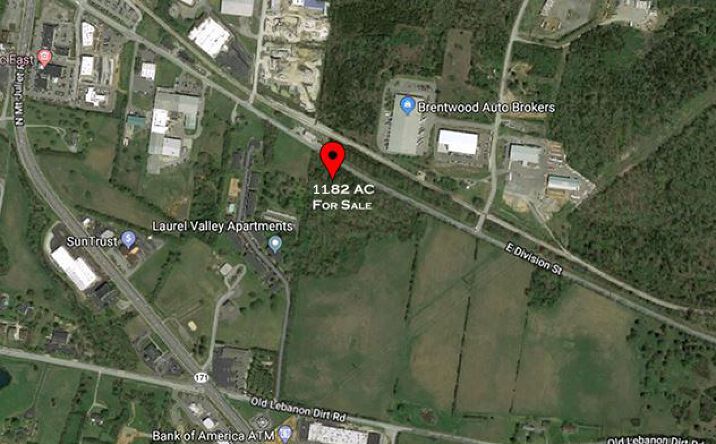 Pictures of Land property located at E. Division St & Old Lebanon Dirt Rd, Mt Juliet, TN 37122 for sales - image #1