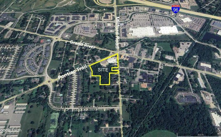 Pictures of Land property located at 57077 Grand River Ave, New Hudson, MI 48165 for sales - image #1