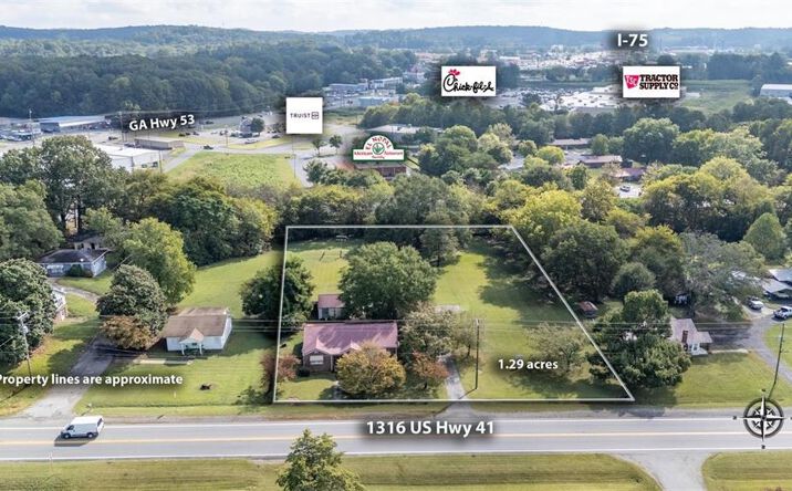Pictures of Mixed Use property located at 1316 US 41 Highway S, Calhoun, GA 30701 for sales - image #1