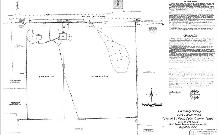 Pictures of Land property located at 2931 Parker Rd, Wylie, TX 75098, USA, Saint Paul, TX 75098 for sales - image #1