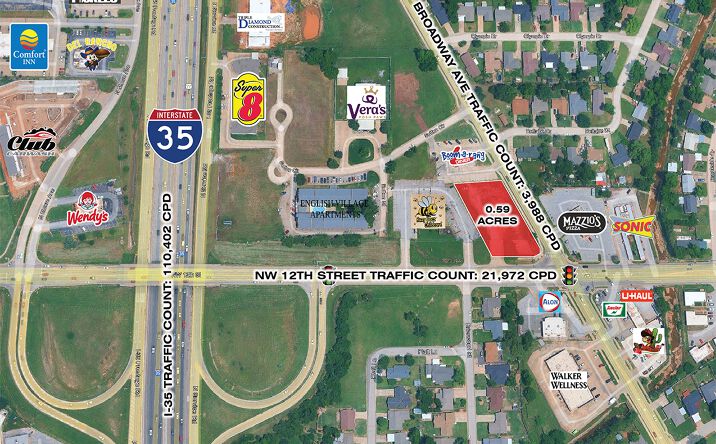 Pictures of Land property located at 1301 N Broadway Ave, Moore, OK 73160 for sales - image #1