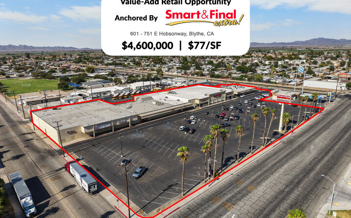 Pictures of Retail property located at 601-751 E Hobsonway, Blythe, CA 92225 for sales - image #1